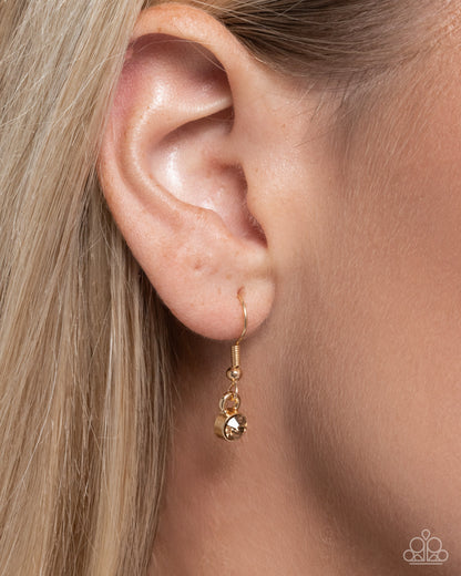 Leafy Limit - Gold and Copper Leaf Pendant Necklace - Paparazzi Accessories