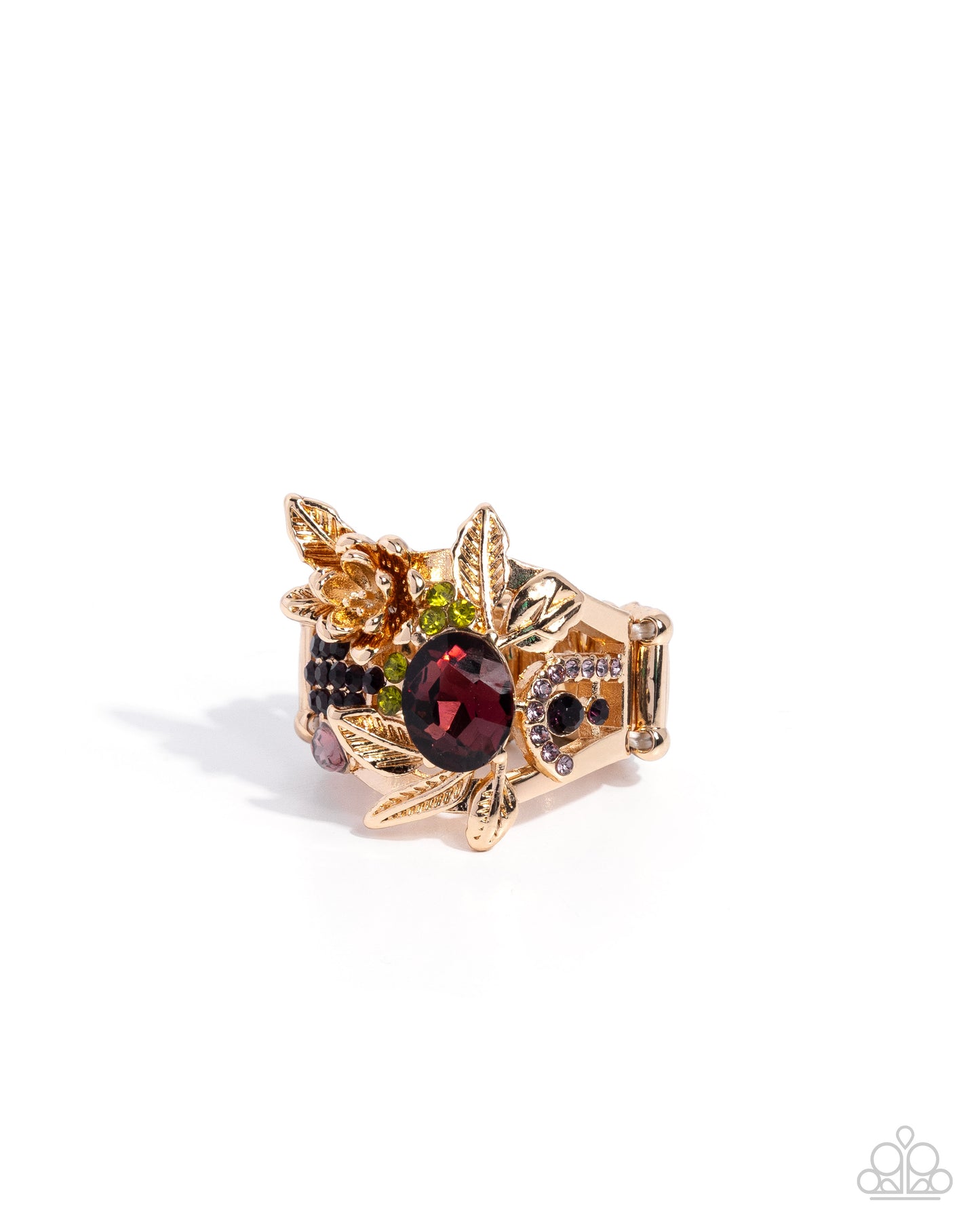 Historic Harvest - Gold Ring - Paparazzi Accessories