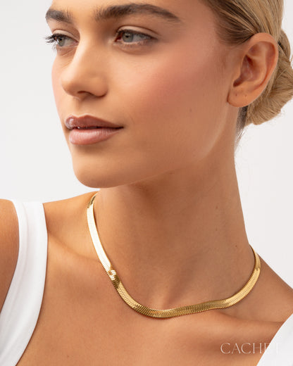 CACHET - "Sway" - 18K Gold Plated Necklace