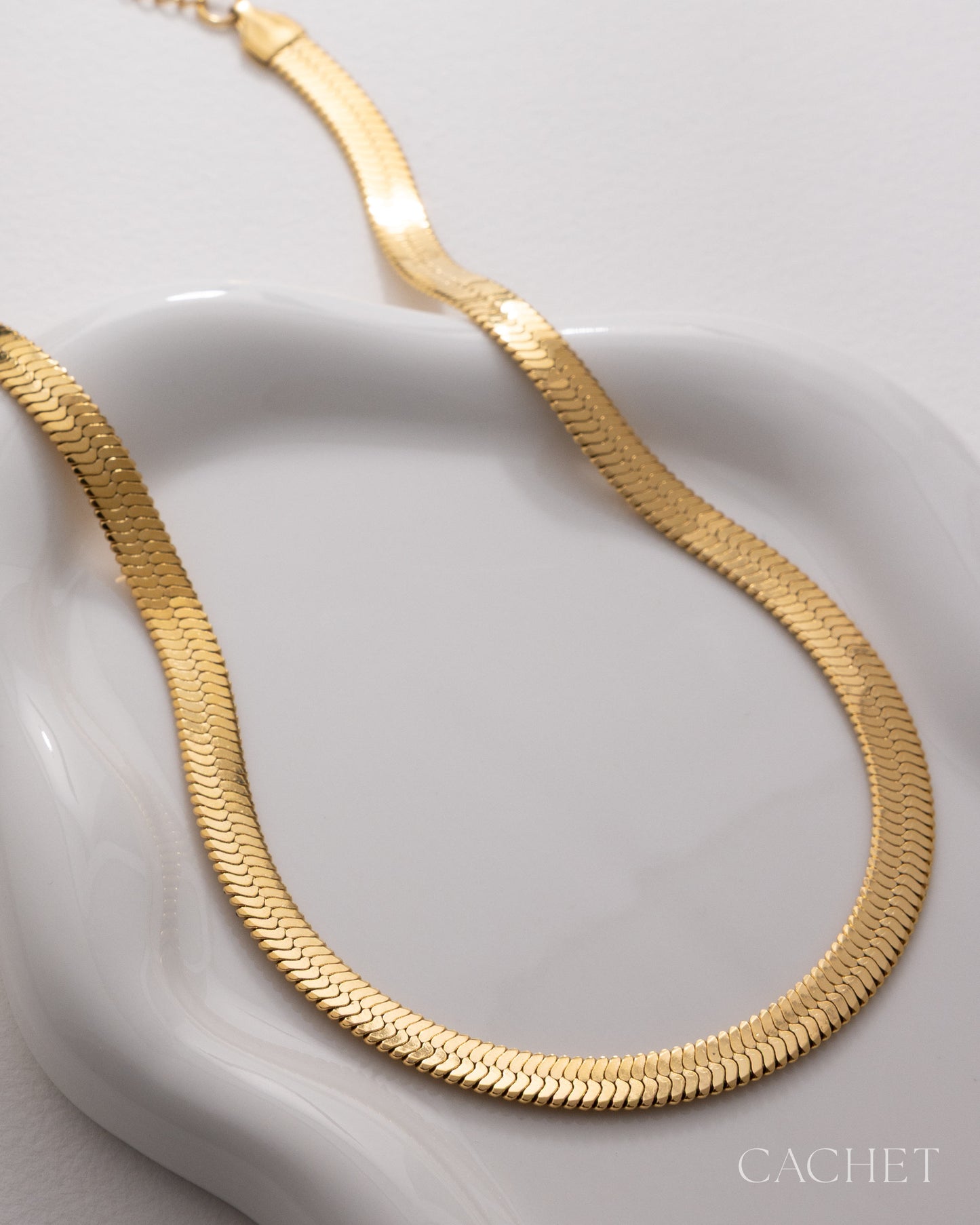 CACHET - "Sway" - 18K Gold Plated Necklace