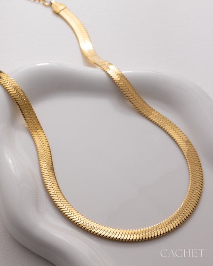 CACHET - "Sway" - 18K Gold Plated Necklace