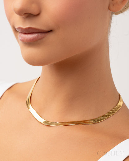 CACHET - "Sway" - 18K Gold Plated Necklace