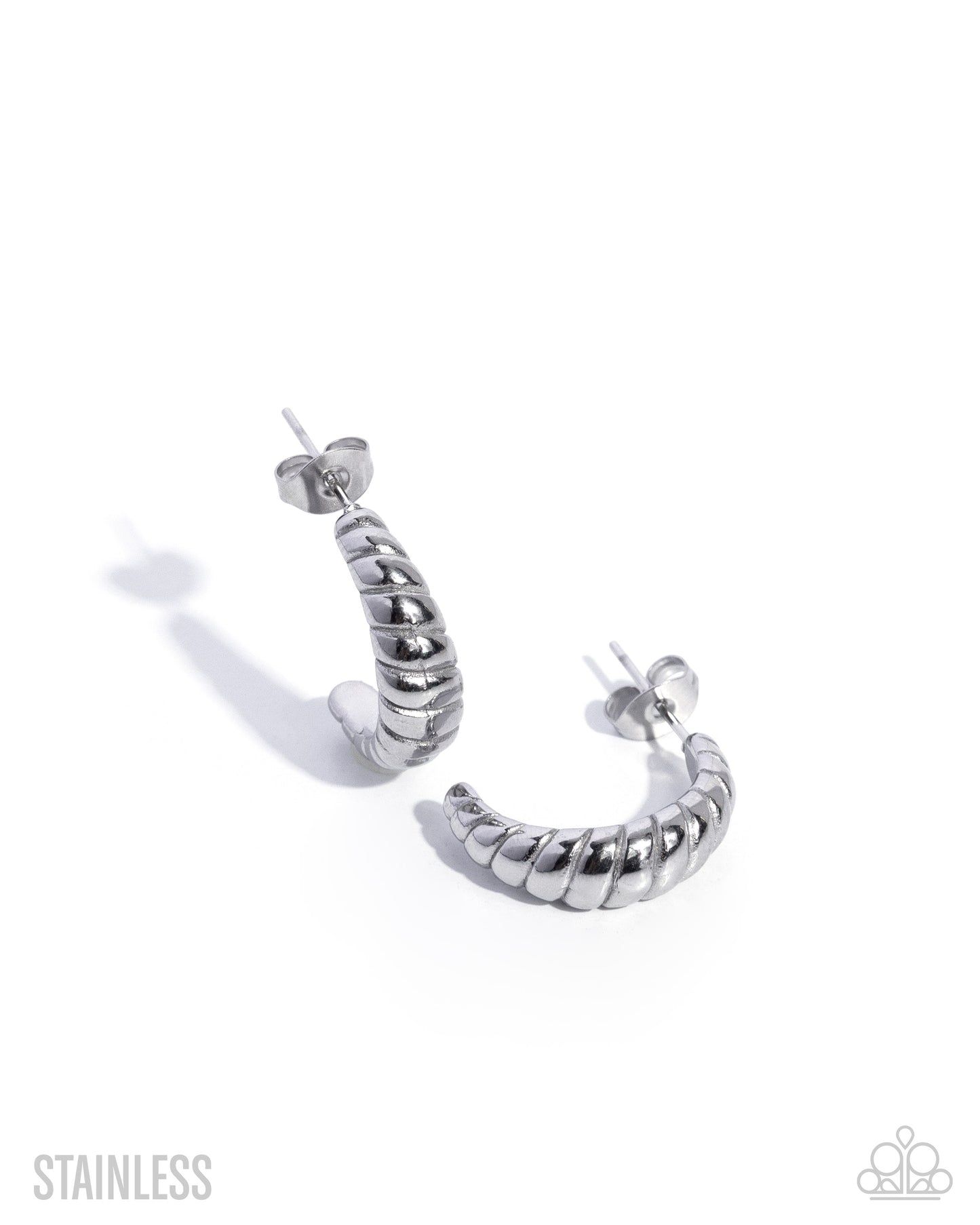 Twisted Transit - Silver - Stainless Steel