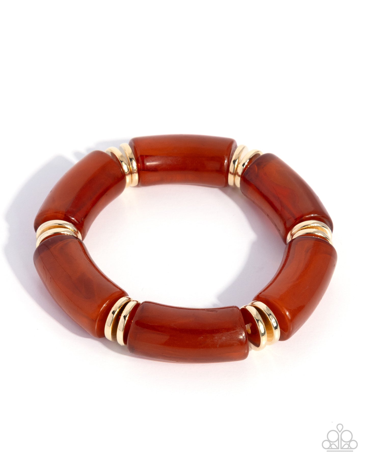 Photo Ready - Orange Bracelet - Paparazzi Accessories