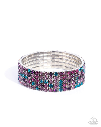Shimmery Sequence - Purple