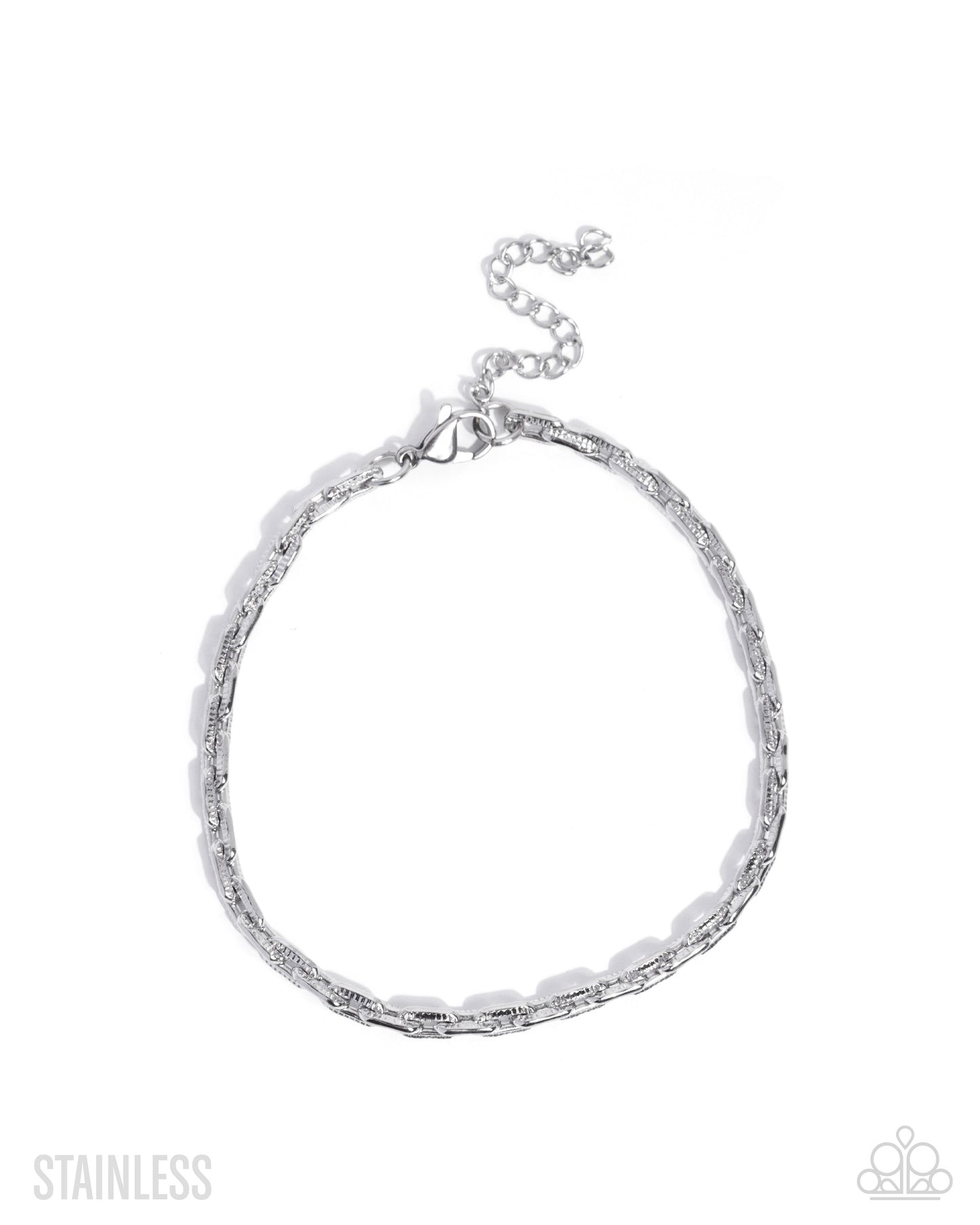 Trailblazing Tourist - Silver Stainless Steel Bracelet - Paparazzi Accessories
