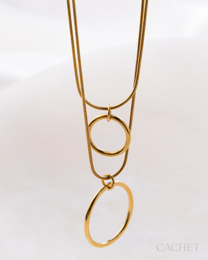 CACHET - "Union" - 18k Gold Plated Necklace