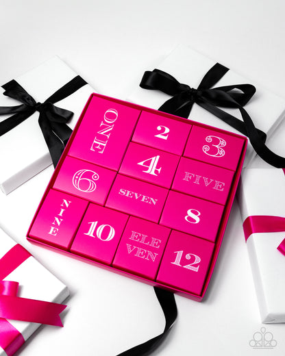 PRE-ORDER - Advent Calendar 2025 - 1 Rhodium Necklace + 11 Rhodium Plated Charms