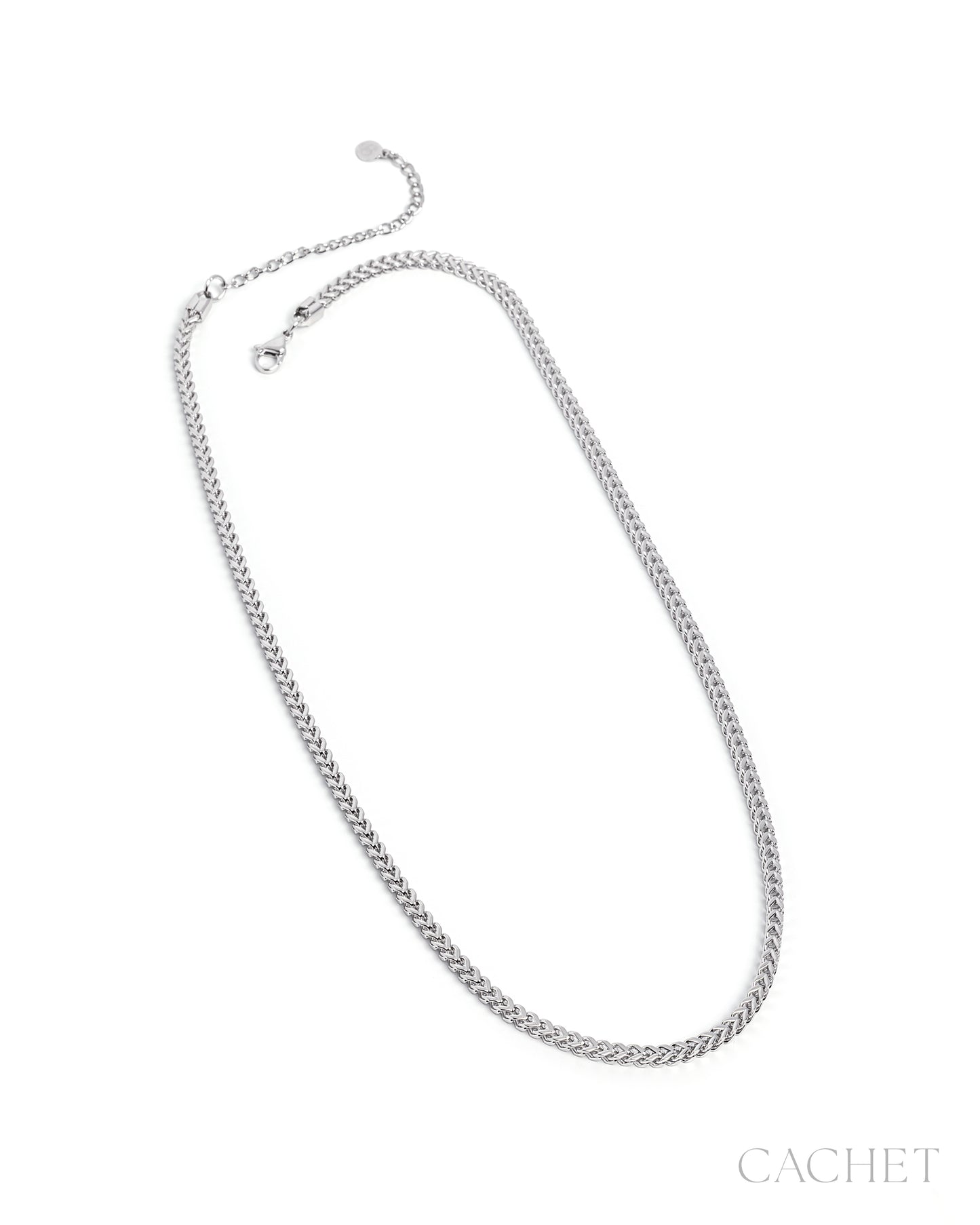 CACHET - Profondeur - Rhodium Plated Chain