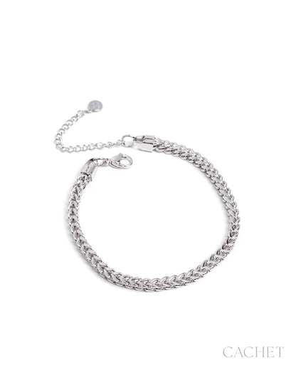 CACHET - Perspicace - Rhodium Plated Bracelet