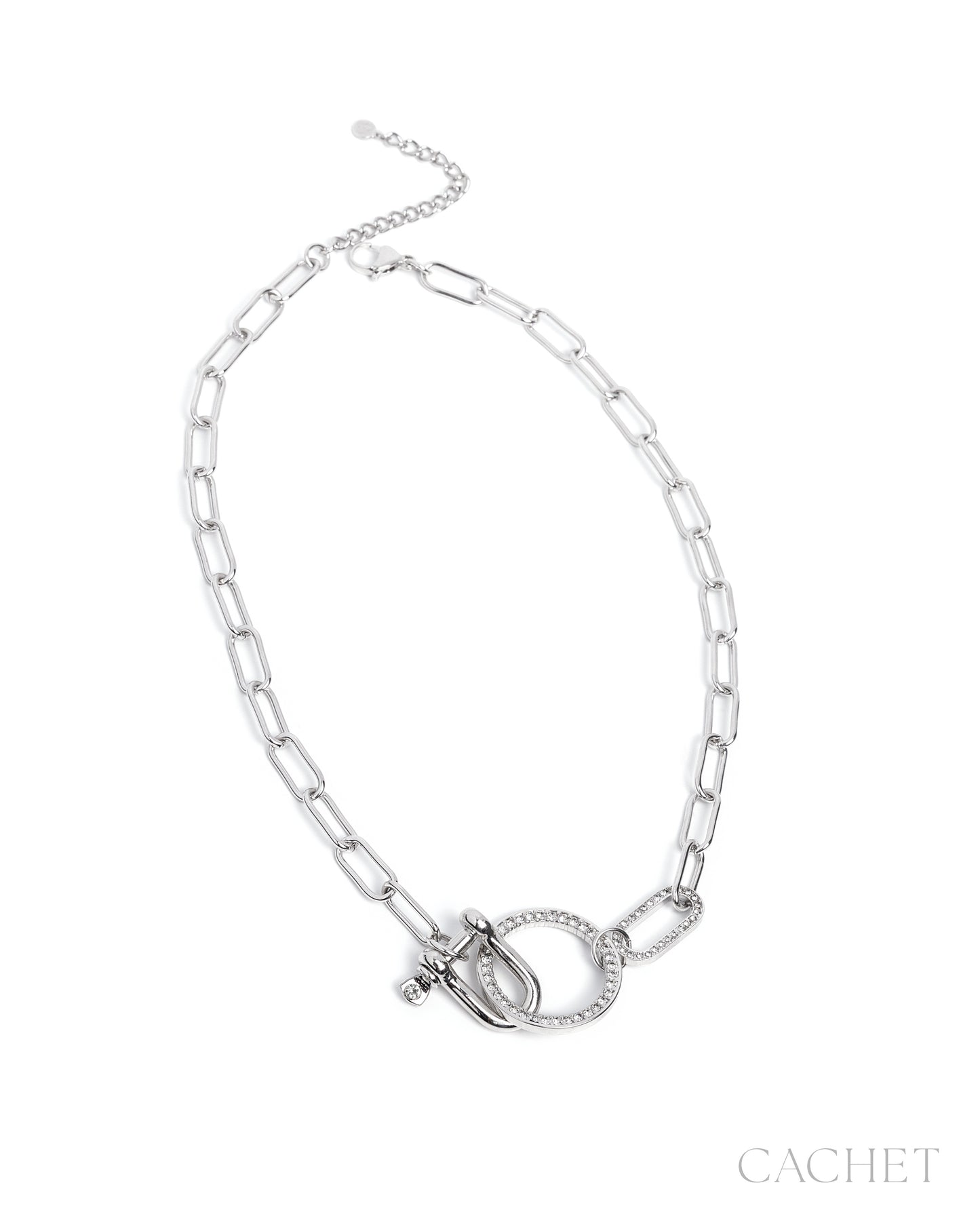 CACHET - Oath - Rhodium Plated Necklace