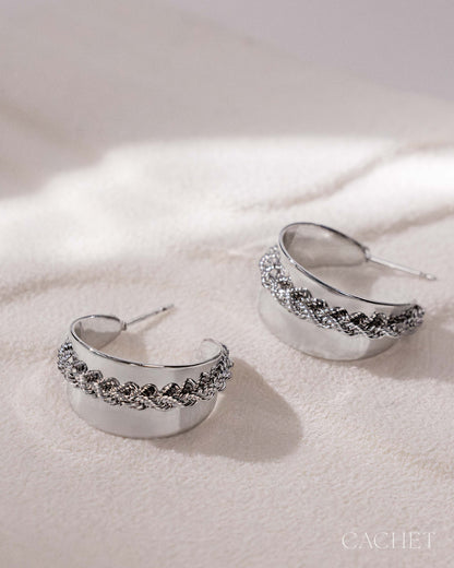 CACHET - Bonheur - Rhodium