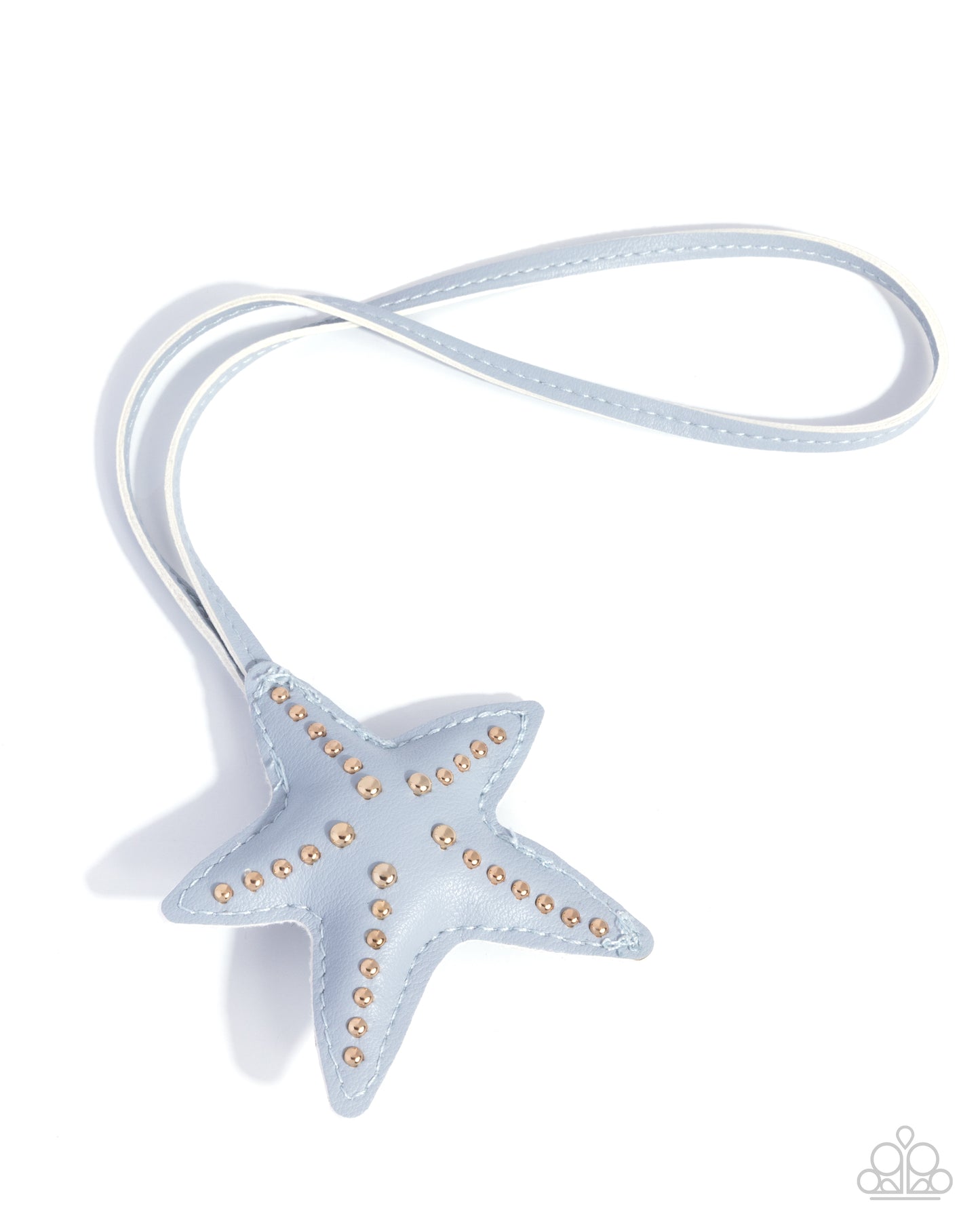 Studded Starfish - Blue - Bag Charm