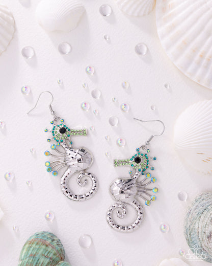 Sea Horse Shimmer - Green