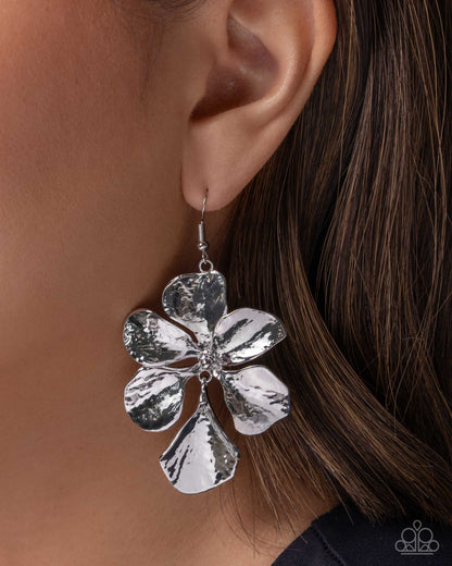 Petaled Phrase - Silver