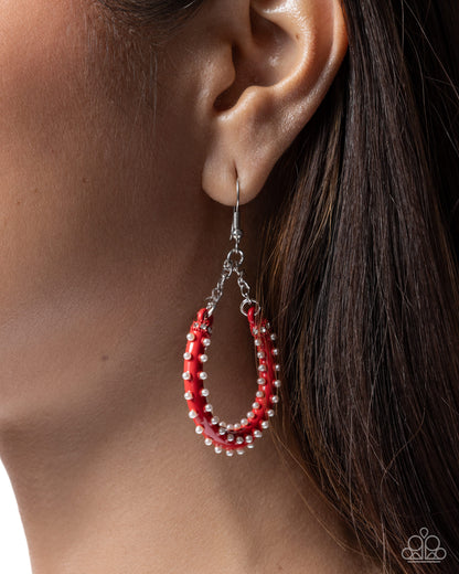 Peaceable Pearls - Red