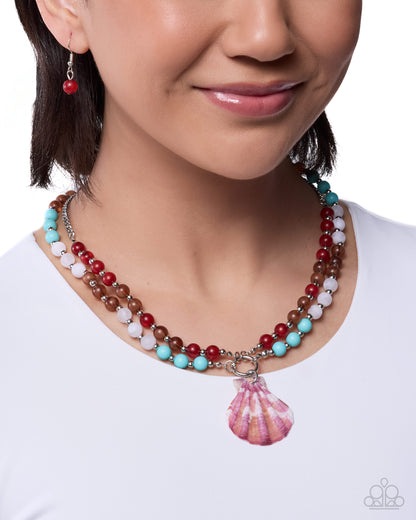 Calmly Coastal - Red