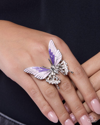 Fluttering Fusion - Purple