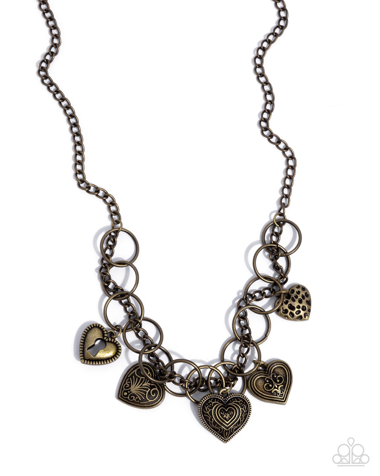 Blinding Botanicals - Complete Look, Brass Necklace and Bracelet - Paparazzi Accessories