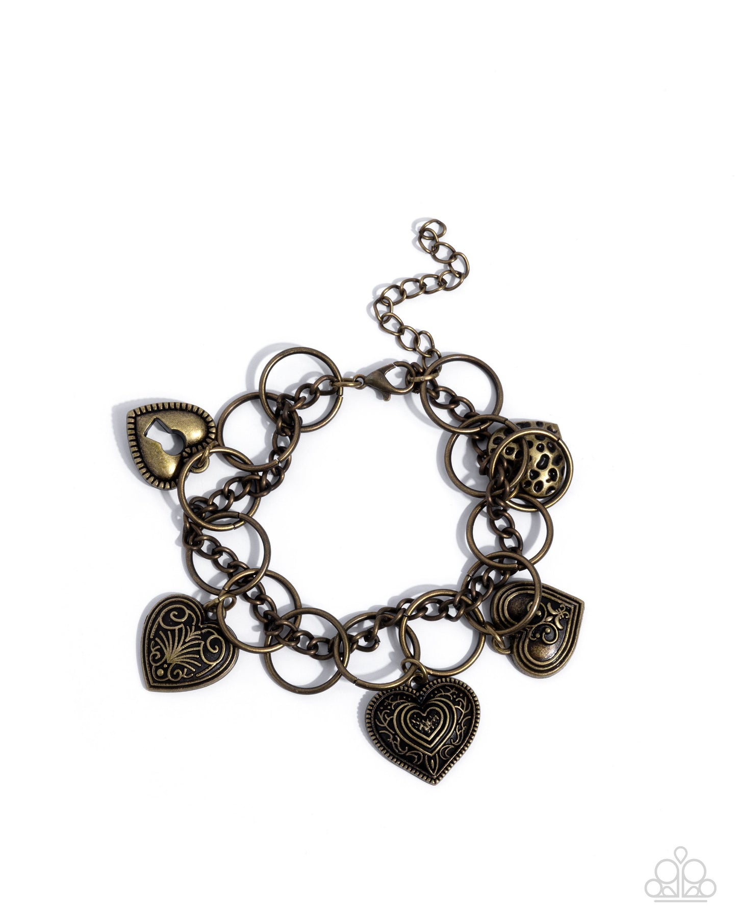 Blinding Botanicals - Complete Look, Brass Necklace and Bracelet - Paparazzi Accessories