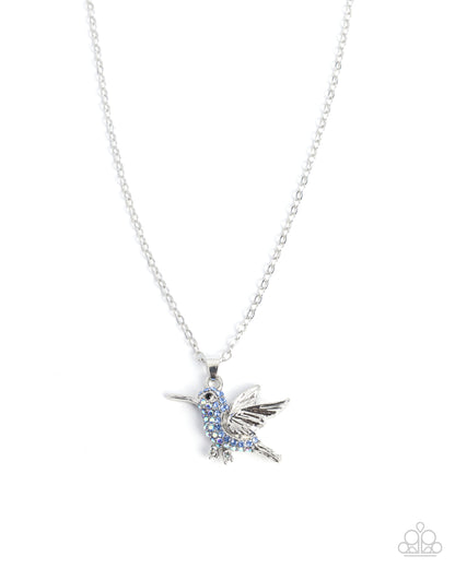 Harmonious Hummingbird - Blue