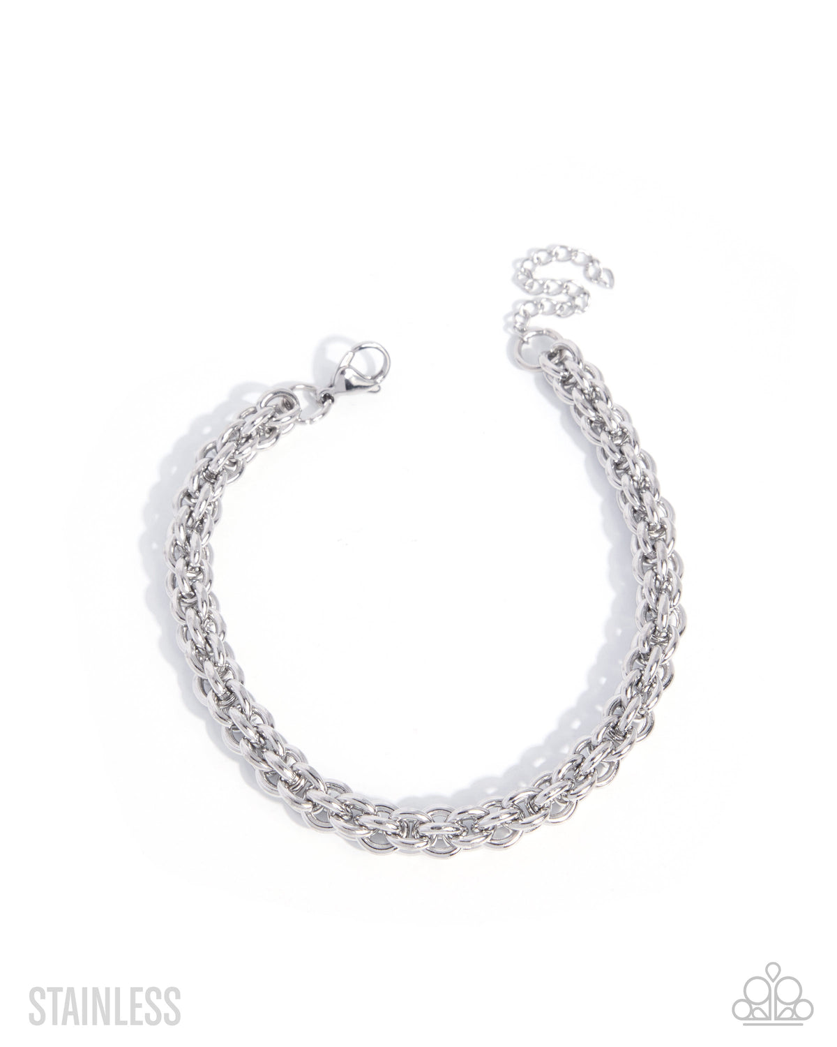 CHAIN Power - Silver, Stainless Steel Bracelet - Paparazzi Accessories