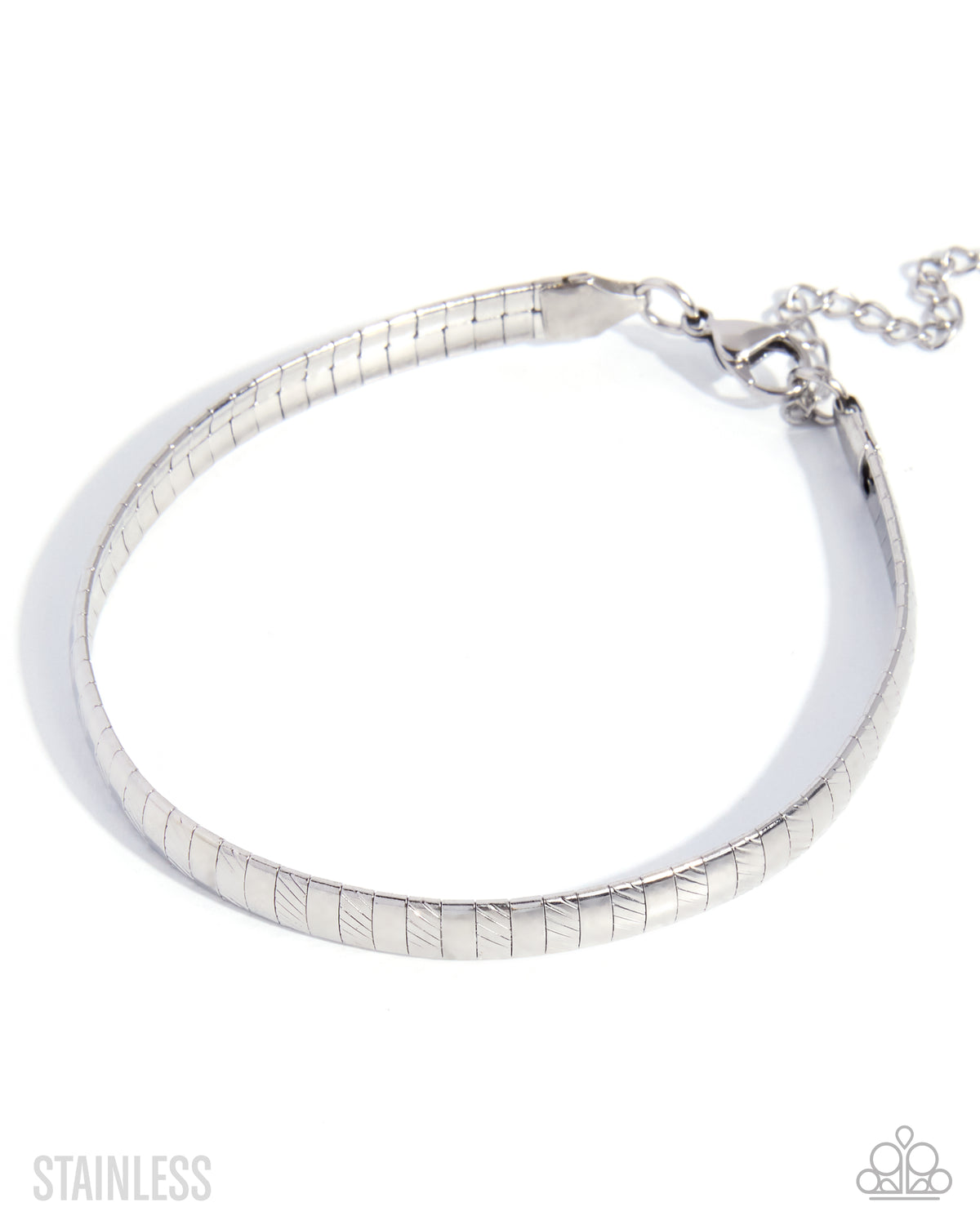Textured Tyrant - Silver - Stainless Steel