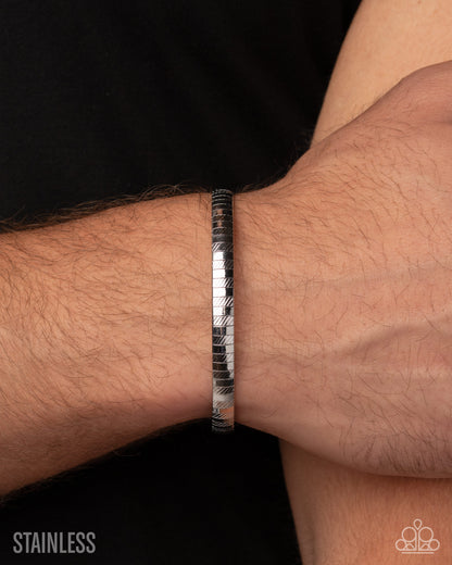 Textured Tyrant - Silver - Stainless Steel