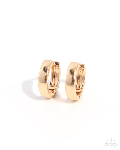 Changeable Chill - Gold - Hinge Hoops