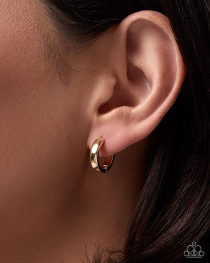Changeable Chill - Gold - Hinge Hoops