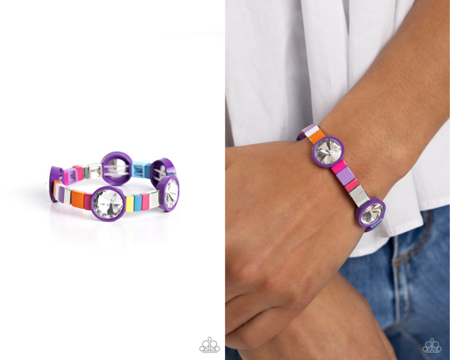 Multicolored Madness - Purple