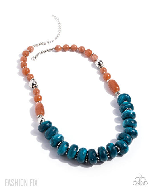 Bubbly Broadcast - Blue Necklace - Glimpses of Malibu - July 2025