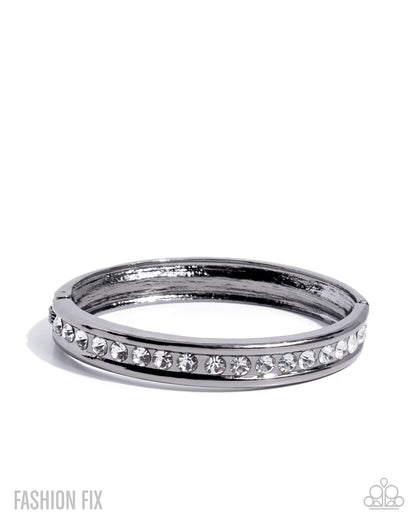 Dangerously Defiant - Black Bracelet - Magnificent Musings December 2025 - Paparazzi Accessories