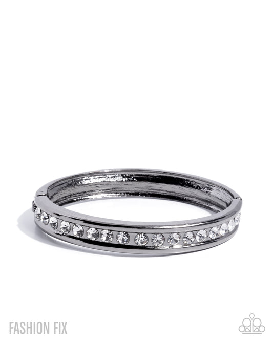Dangerously Defiant - Black Bracelet - Magnificent Musings December 2025 - Paparazzi Accessories