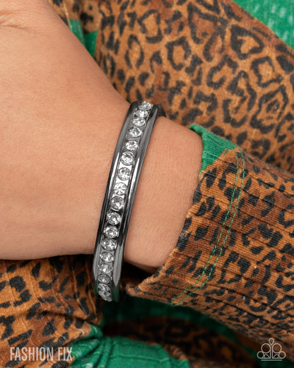 Dangerously Defiant - Black Bracelet - Magnificent Musings December 2025 - Paparazzi Accessories