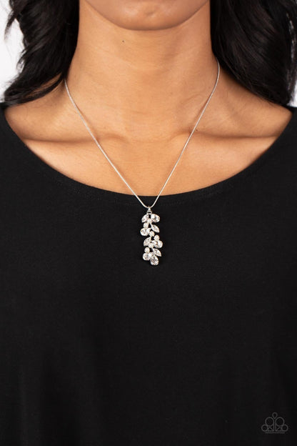Pearls Before VINE - White Necklace - Paparazzi Accessories