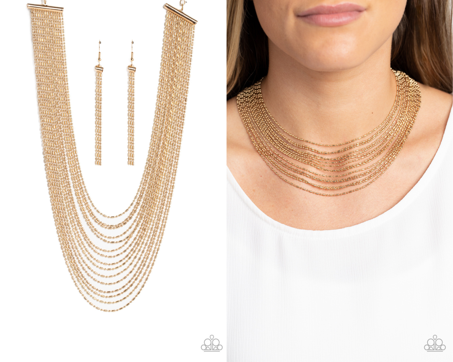 Cascading Chains - Gold