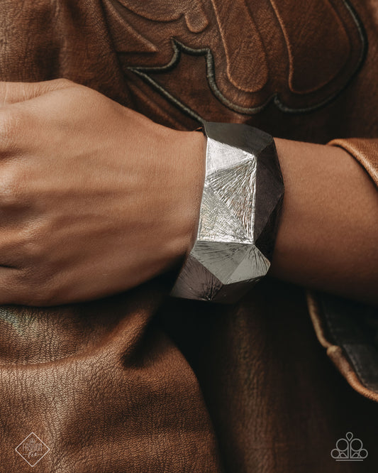 Elusive Enclosure - Silver Hinge Bracelet - Magnificent Musings January 2025