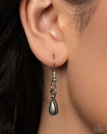 Fairest of the Festival - Black & Silver Necklace - Paparazzi Accessories