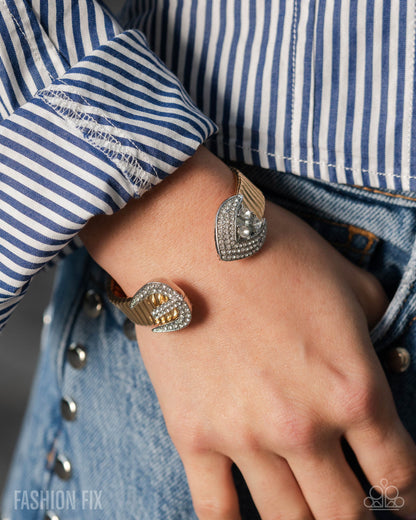 Fashion Forward Feature - Gold Belt Cuff Bracelet - Magnificent Musings June 2025 - Paparazzi Accessories