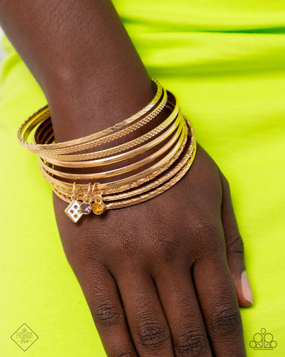 Fixed Fashion - Gold Bangle Bracelets - November 2024 Sunset Sightings