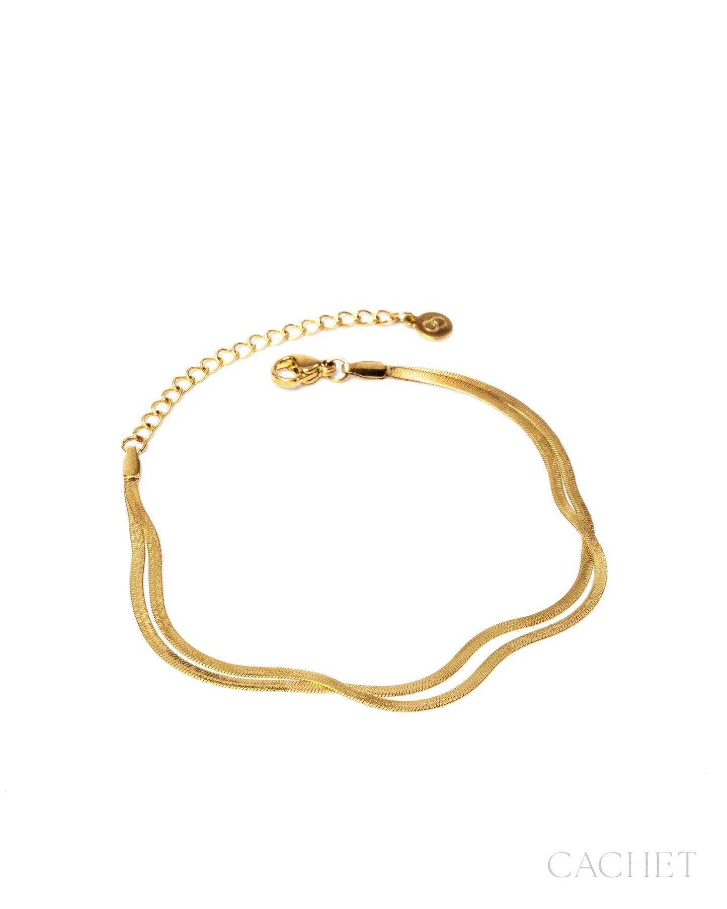 CACHET - “Lilt” - 18k Gold Plated Bracelet - Exclusive “Pink Friday” Release