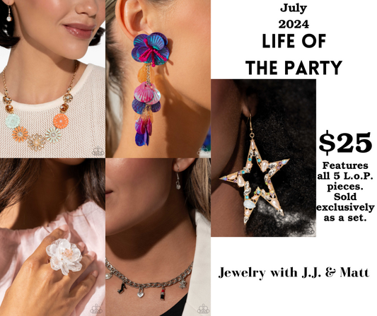 "Life of the Party" Exclusive Bundle - July 2024 - Paparazzi Accessories