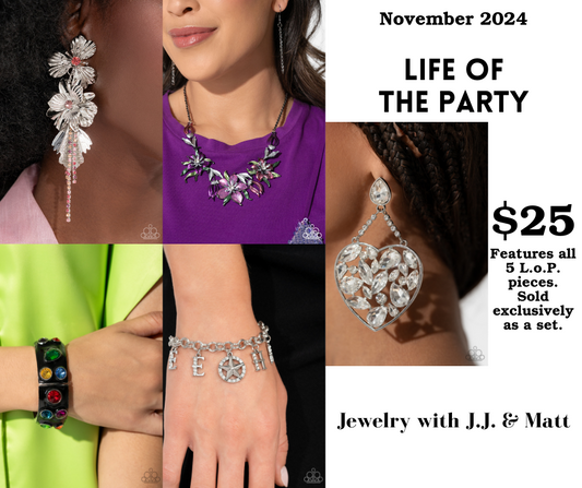 "Life of the Party" Exclusive Bundle - November 2024 - Paparazzi Accessories