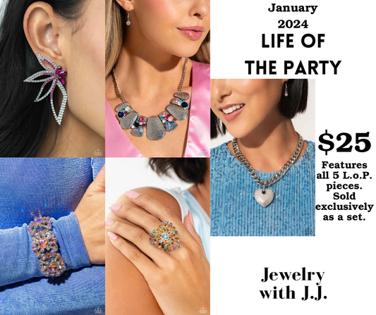 "Life of the Party" Exclusive Bundle - January 2024 - Paparazzi Accessories
