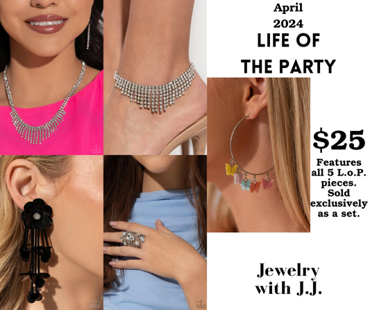 "Life of the Party" Exclusive Bundle - April 2024 - Paparazzi Accessories