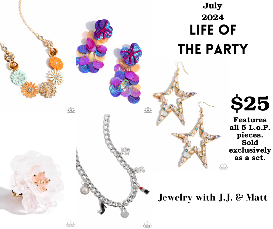 "Life of the Party" Exclusive Bundle - July 2024 - Paparazzi Accessories
