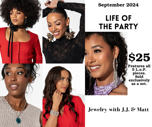 "Life of the Party" Exclusive Bundle - September 2024 - Paparazzi Accessories