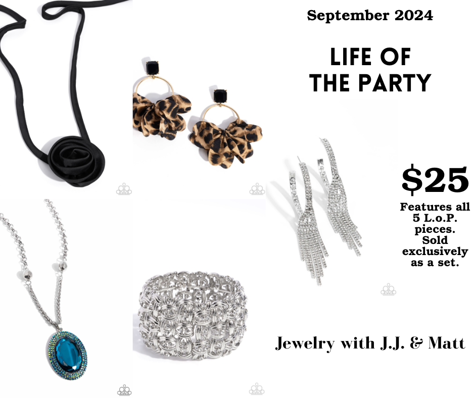 "Life of the Party" Exclusive Bundle - September 2024 - Paparazzi Accessories