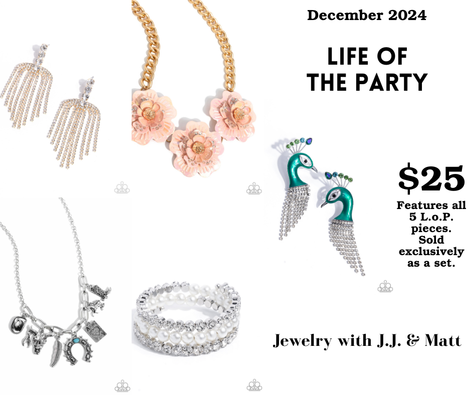 "Life of the Party" Exclusive Bundle - December 2024 - Paparazzi Accessories